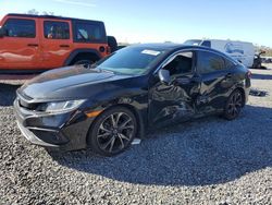 Honda salvage cars for sale: 2019 Honda Civic Sport