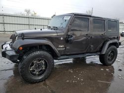 Salvage cars for sale at Littleton, CO auction: 2013 Jeep Wrangler Unlimited Sahara