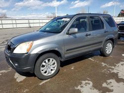 Salvage cars for sale at Littleton, CO auction: 2005 Honda CR-V EX