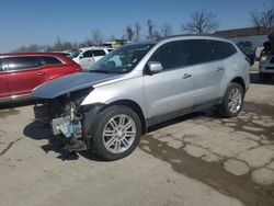 Salvage cars for sale at Bridgeton, MO auction: 2015 Chevrolet Traverse LT