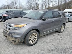 Salvage cars for sale at Hurricane, WV auction: 2013 Ford Explorer XLT