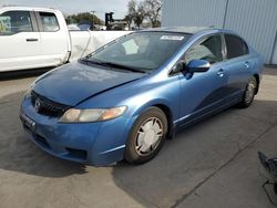 Honda Vehiculos salvage en venta: 2009 Honda Civic Hybrid