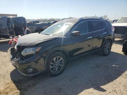 Salvage cars for sale at Kansas City, KS auction: 2016 Nissan Rogue S