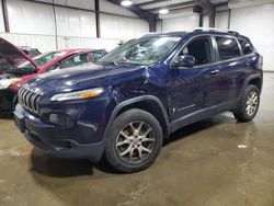 Salvage cars for sale at West Mifflin, PA auction: 2015 Jeep Cherokee Latitude