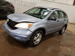 Salvage cars for sale at Lansing, MI auction: 2011 Honda CR-V LX