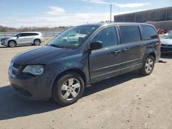 Salvage cars for sale at Fredericksburg, VA auction: 2013 Dodge Grand Caravan SE