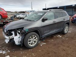 Salvage cars for sale at Colorado Springs, CO auction: 2015 Jeep Cherokee Latitude