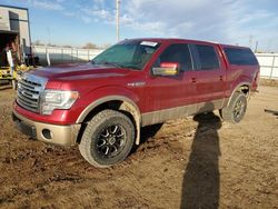 Salvage cars for sale at Bismarck, ND auction: 2013 Ford F150 Supercrew