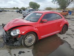 Volkswagen salvage cars for sale: 2016 Volkswagen Beetle SE