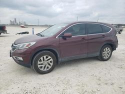 Salvage cars for sale at New Braunfels, TX auction: 2015 Honda CR-V EX