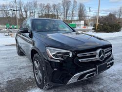 Salvage cars for sale at North Billerica, MA auction: 2022 Mercedes-Benz GLC 300 4matic