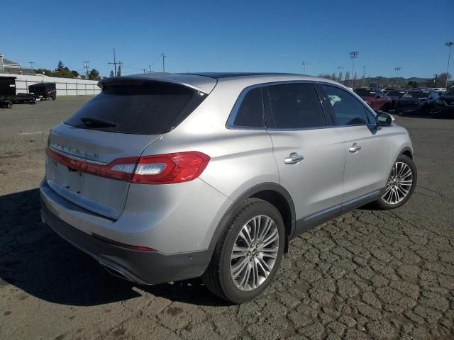 2016 Lincoln MKX Reserve