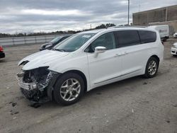 Chrysler salvage cars for sale: 2019 Chrysler Pacifica Limited