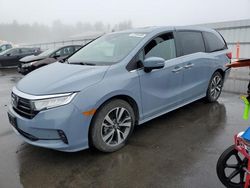 Salvage cars for sale at Windham, ME auction: 2023 Honda Odyssey Touring