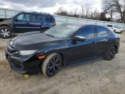 Salvage cars for sale at Chatham, VA auction: 2018 Honda Civic Sport Touring