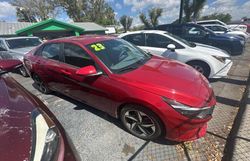 Salvage cars for sale at Orlando, FL auction: 2023 Hyundai Elantra SEL