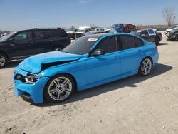 Salvage cars for sale at Kansas City, KS auction: 2016 BMW 340 XI