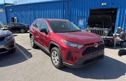 Salvage cars for sale at Kansas City, KS auction: 2021 Toyota Rav4 LE