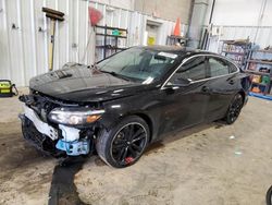 Salvage cars for sale at Mcfarland, WI auction: 2018 Chevrolet Malibu LT