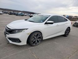 Salvage cars for sale at Grand Prairie, TX auction: 2021 Honda Civic Sport