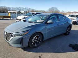 Salvage cars for sale at Assonet, MA auction: 2025 Nissan Sentra SV