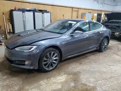 Salvage cars for sale at Kincheloe, MI auction: 2018 Tesla Model S