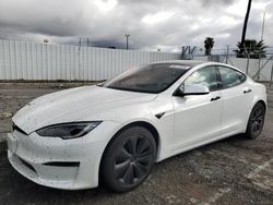 Carros salvage sin ofertas aún a la venta en subasta: 2023 Tesla Model S