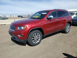 4 X 4 for sale at auction: 2014 Jeep Grand Cherokee Limited