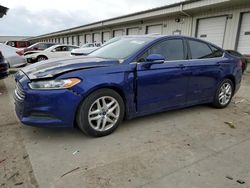 Salvage cars for sale at Louisville, KY auction: 2015 Ford Fusion SE