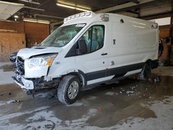 Salvage cars for sale at Ebensburg, PA auction: 2018 Ford Transit T-250