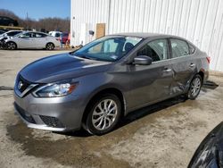 Salvage cars for sale at Windsor, NJ auction: 2019 Nissan Sentra S