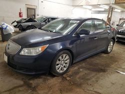 Salvage cars for sale at Ham Lake, MN auction: 2012 Buick Lacrosse Convenience