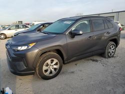 Salvage cars for sale at Kansas City, KS auction: 2019 Toyota Rav4 LE