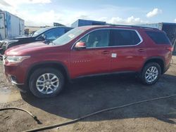 Salvage cars for sale at West Palm Beach, FL auction: 2021 Chevrolet Traverse LT