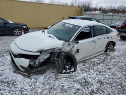 Salvage cars for sale at Barberton, OH auction: 2022 Honda Civic LX