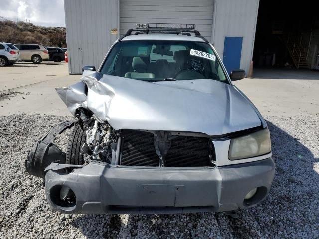 2004 Subaru Forester 2.5X