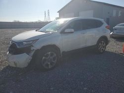 Salvage cars for sale at Barberton, OH auction: 2018 Honda CR-V EXL