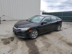 Salvage cars for sale at Duryea, PA auction: 2017 Honda Civic LX