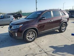 Salvage cars for sale at Homestead, FL auction: 2015 KIA Sorento LX