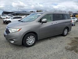 Salvage cars for sale at Sacramento, CA auction: 2012 Nissan Quest S