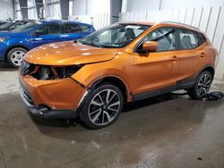 Salvage cars for sale at Ham Lake, MN auction: 2017 Nissan Rogue Sport S