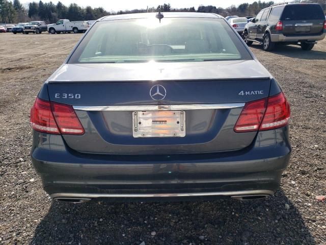 2014 Mercedes-Benz E 350 4matic