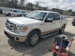 Salvage cars for sale at Greenwell Springs, LA auction: 2012 Ford F150 Supercrew