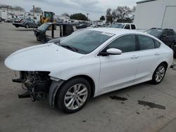 Salvage cars for sale at Sacramento, CA auction: 2015 Chrysler 200 Limited