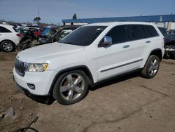 Salvage cars for sale at Woodhaven, MI auction: 2013 Jeep Grand Cherokee Overland