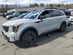 Salvage cars for sale at Exeter, RI auction: 2024 KIA Sorento SX