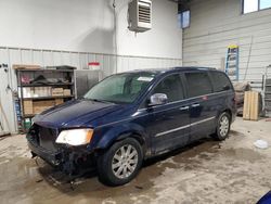 Salvage cars for sale at Des Moines, IA auction: 2012 Chrysler Town & Country Touring L