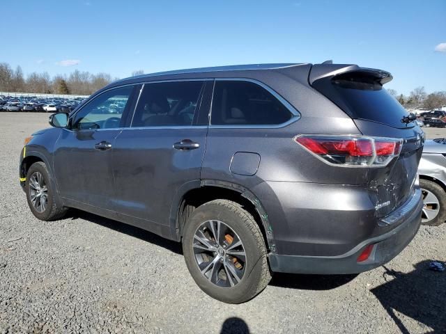 2016 Toyota Highlander XLE