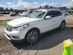 Salvage cars for sale at Florence, MS auction: 2017 Infiniti QX50