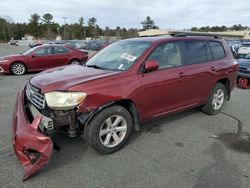 2008 Toyota Highlander en venta en Exeter, RI